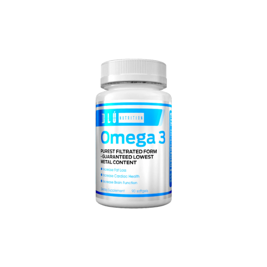 Quality Vitamins and Minerals - Blu Nutrition Omega 3 90 x Softgels