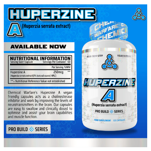 Chemical Warfare HUPERZINE A