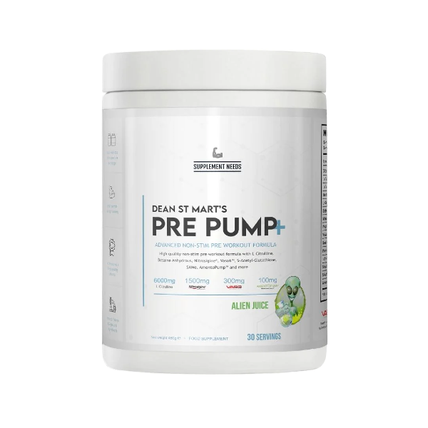 Supplement Needs Pre Pump+ - 30 Servings