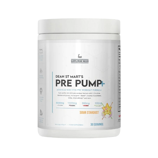 Supplement Needs Pre Pump+ - 30 Servings
