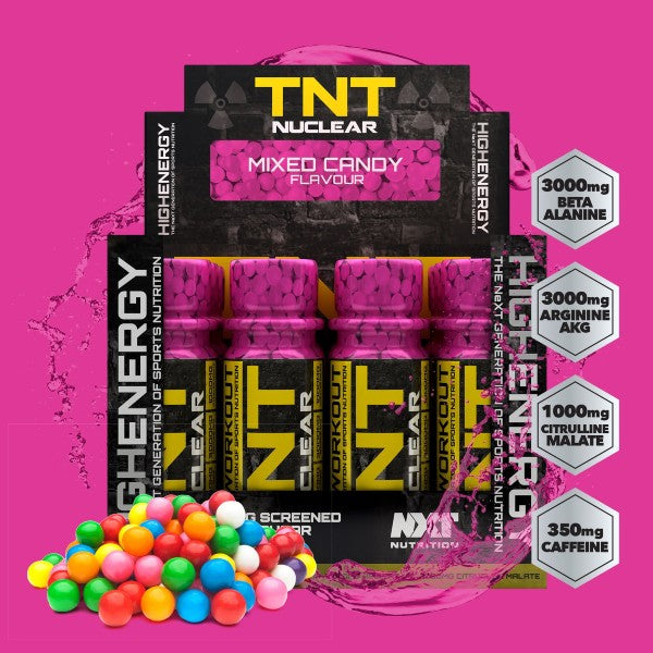 NXT Nutrition - 12 x TNT Nuclear 60ml Shots