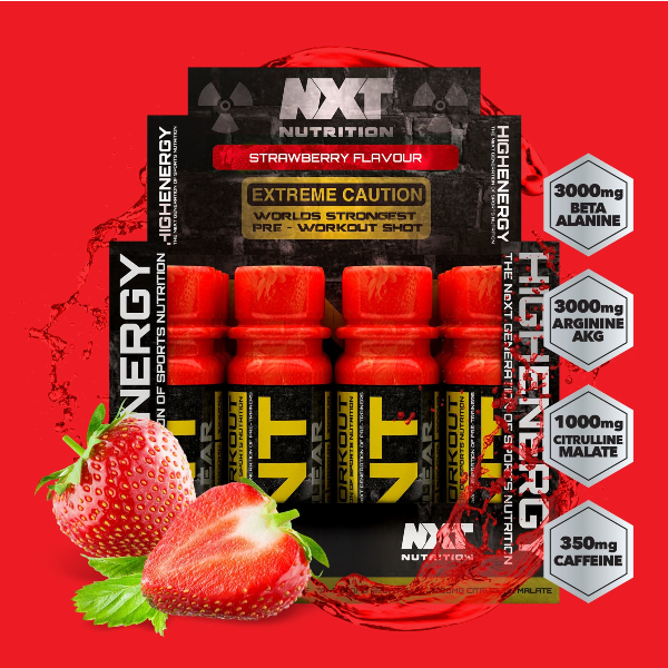 NXT Nutrition - 12 x TNT Nuclear 60ml Shots
