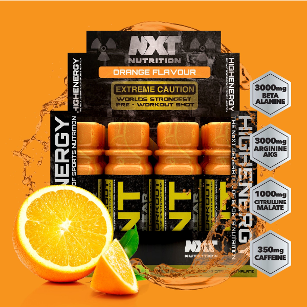 NXT Nutrition - 12 x TNT Nuclear 60ml Shots